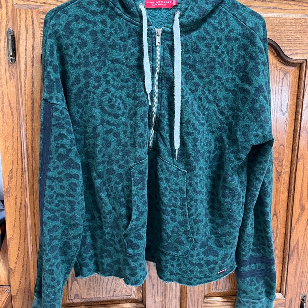 PHILANTHROPY Forest Green Hoodie